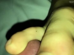 dirty feet cum