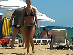 Voyeur On The Beach Topless Cuties Filmed