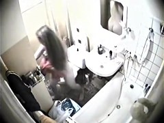 Hot spy cam clip of amateur shower masturbation